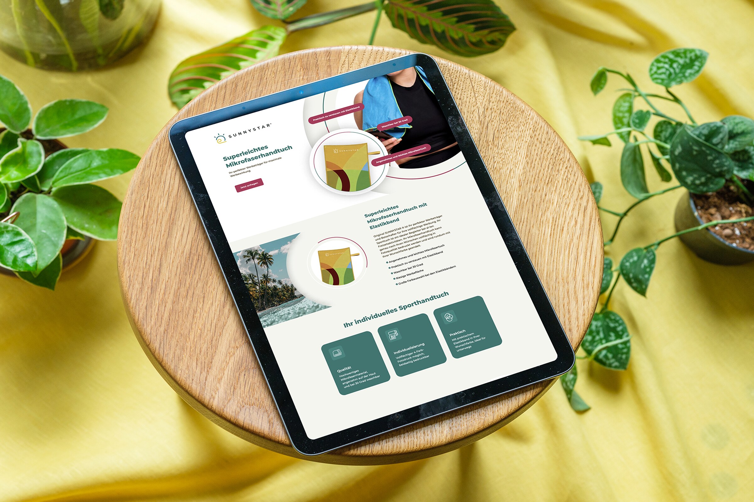 Sunnystar Landing-Page